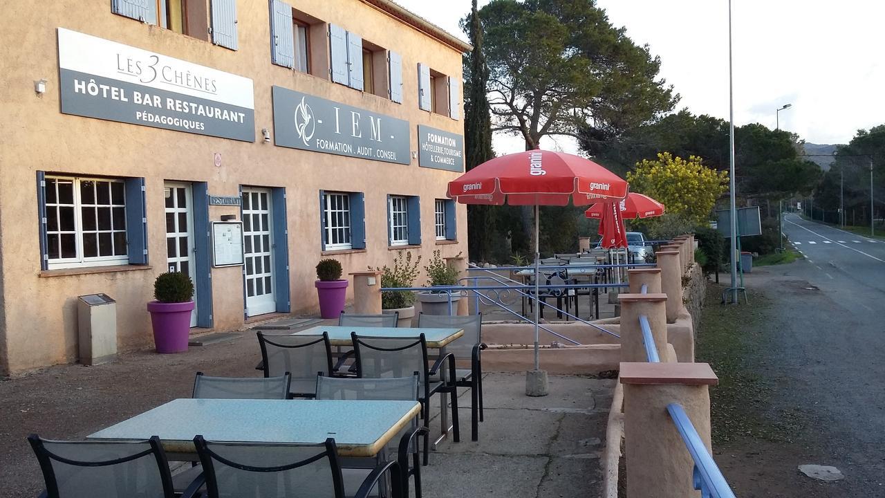 Hotel Restaurant Les 3 Chenes Frejus Ngoại thất bức ảnh